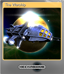 Series 1 - Card 3 of 5 - The Warship