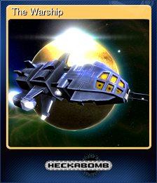 Series 1 - Card 3 of 5 - The Warship