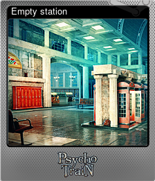 Series 1 - Card 5 of 6 - Empty station