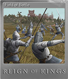 Series 1 - Card 5 of 9 - Field of Battle