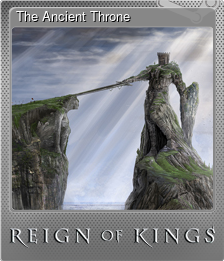 Series 1 - Card 8 of 9 - The Ancient Throne