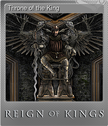 Series 1 - Card 3 of 9 - Throne of the King
