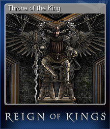 Series 1 - Card 3 of 9 - Throne of the King