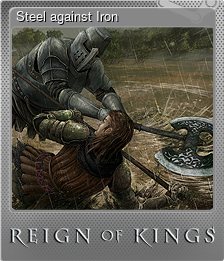 Series 1 - Card 6 of 9 - Steel against Iron