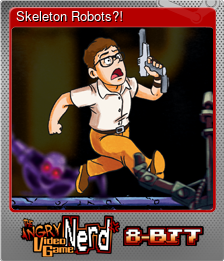 Series 1 - Card 8 of 10 - Skeleton Robots?!