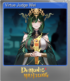 Series 1 - Card 2 of 8 - Virtue Judge Wei