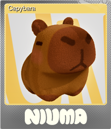 Series 1 - Card 3 of 6 - Capybara