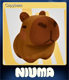 Series 1 - Card 3 of 6 - Capybara