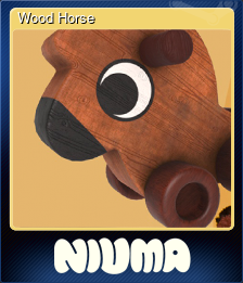 Series 1 - Card 6 of 6 - Wood Horse
