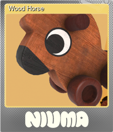 Series 1 - Card 6 of 6 - Wood Horse