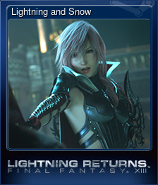 Series 1 - Card 1 of 6 - Lightning and Snow