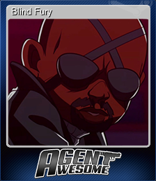 Series 1 - Card 3 of 5 - Blind Fury