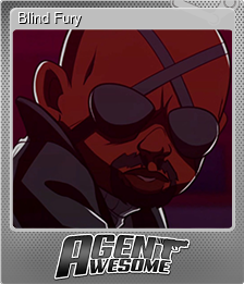 Series 1 - Card 3 of 5 - Blind Fury