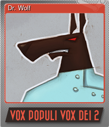 Series 1 - Card 1 of 5 - Dr. Wolf