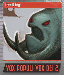 Series 1 - Card 2 of 5 - The thing