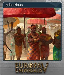 Series 1 - Card 5 of 7 - Industrious