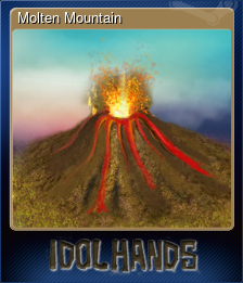 Series 1 - Card 6 of 6 - Molten Mountain