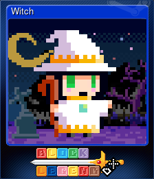 Series 1 - Card 11 of 11 - Witch