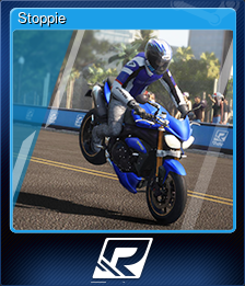 Series 1 - Card 3 of 8 - Stoppie
