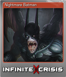 Series 1 - Card 7 of 10 - Nightmare Batman