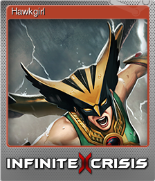 Series 1 - Card 5 of 10 - Hawkgirl