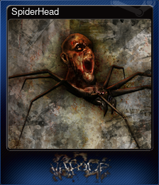 Series 1 - Card 4 of 6 - SpiderHead