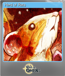Series 1 - Card 8 of 10 - Herd of Rats