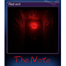 Red exit