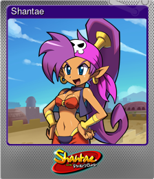 Series 1 - Card 7 of 12 - Shantae
