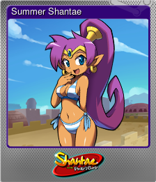 Series 1 - Card 10 of 12 - Summer Shantae