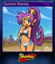 Series 1 - Card 10 of 12 - Summer Shantae