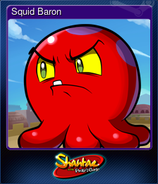 Series 1 - Card 9 of 12 - Squid Baron