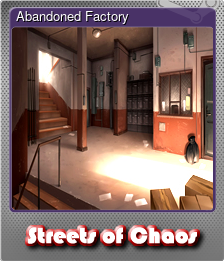 Series 1 - Card 4 of 5 - Abandoned Factory