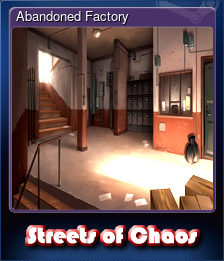 Series 1 - Card 4 of 5 - Abandoned Factory