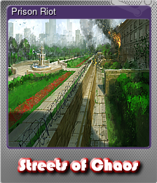 Series 1 - Card 1 of 5 - Prison Riot