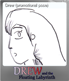Series 1 - Card 2 of 5 - Drew (promotional pose)