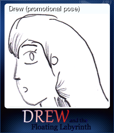 Series 1 - Card 2 of 5 - Drew (promotional pose)