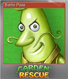 Series 1 - Card 5 of 5 - Battle Peas