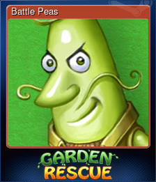 Series 1 - Card 5 of 5 - Battle Peas