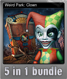 Series 1 - Card 4 of 6 - Weird Park: Clown
