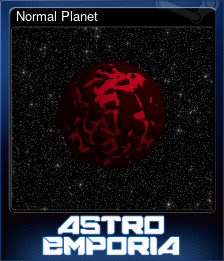 Series 1 - Card 9 of 12 - Normal Planet