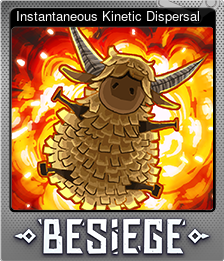 Series 1 - Card 8 of 8 - Instantaneous Kinetic Dispersal