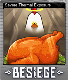 Series 1 - Card 3 of 8 - Severe Thermal Exposure