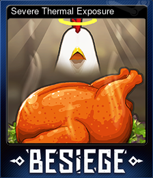 Series 1 - Card 3 of 8 - Severe Thermal Exposure
