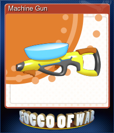 Series 1 - Card 5 of 8 - Machine Gun