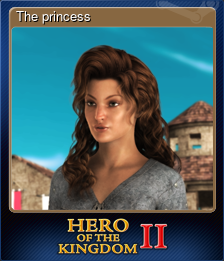 Series 1 - Card 3 of 6 - The princess