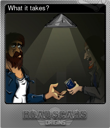 Series 1 - Card 3 of 7 - What it takes?