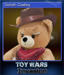 Series 1 - Card 2 of 8 - Goliath Cowboy