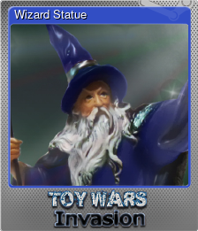 Series 1 - Card 8 of 8 - Wizard Statue
