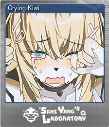 Series 1 - Card 2 of 6 - Crying Kiwi